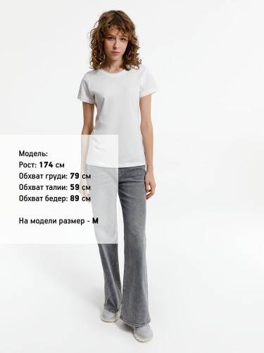 Футболка женская T-bolka Lady, белая (белоснежная) фото 5 Футболка женская T-bolka Lady, белая (белоснежная) фото 5