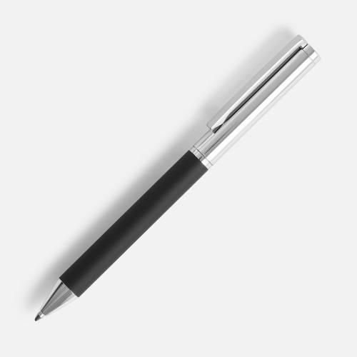 Ручка шариковая Eyeshot Soft Touch, черная фото 2 Ручка шариковая Eyeshot Soft Touch, черная фото 2