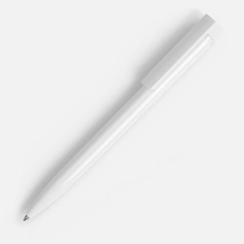 Ручка шариковая Liberty Polished, белая фото 2