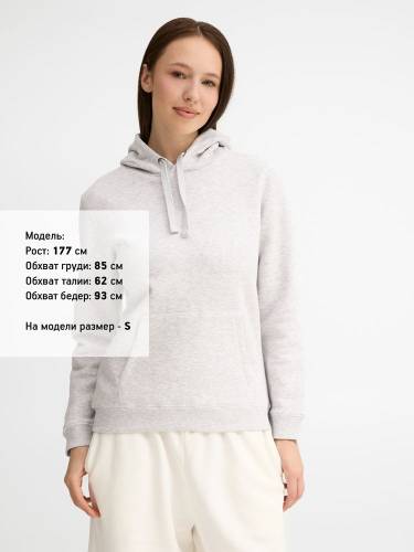 Толстовка женская Spencer Women, светло-серый меланж фото 6 Толстовка женская Spencer Women, светло-серый меланж фото 6