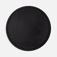 Лейбл из ПВХ Dzeta Round, L, черный