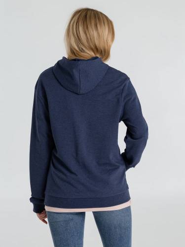 Толстовка с капюшоном унисекс Hoodie, синий меланж фото 8 Толстовка с капюшоном унисекс Hoodie, синий меланж фото 8