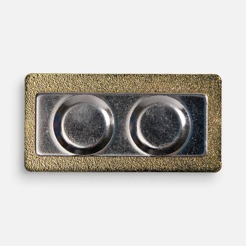 Значок Magnet Matto, золотистый глянцевый фото 4 Значок Magnet Matto, золотистый глянцевый фото 4