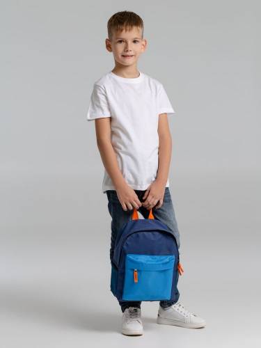 Рюкзак детский Kiddo, синий с голубым фото 12