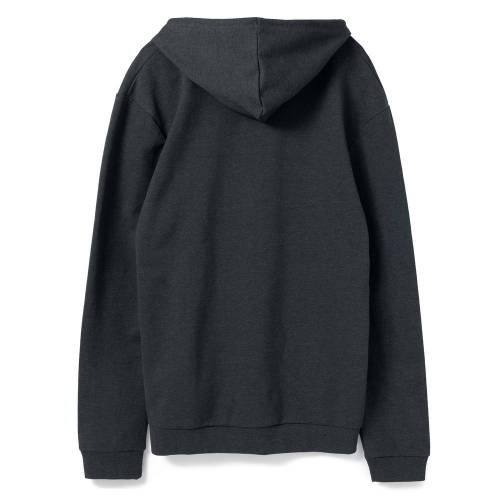Толстовка с капюшоном унисекс Hoodie, темно-серая фото 3 Толстовка с капюшоном унисекс Hoodie, темно-серая фото 3
