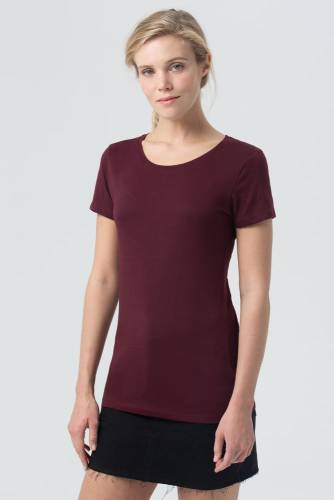 Футболка женская Martin Women, бордовая фото 5 Футболка женская Martin Women, бордовая фото 5