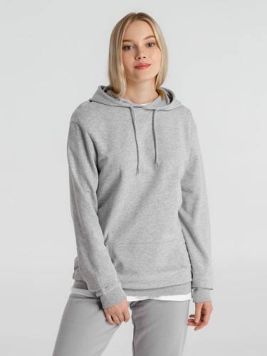 Толстовка с капюшоном унисекс Hoodie, серый меланж фото 12 Толстовка с капюшоном унисекс Hoodie, серый меланж фото 12