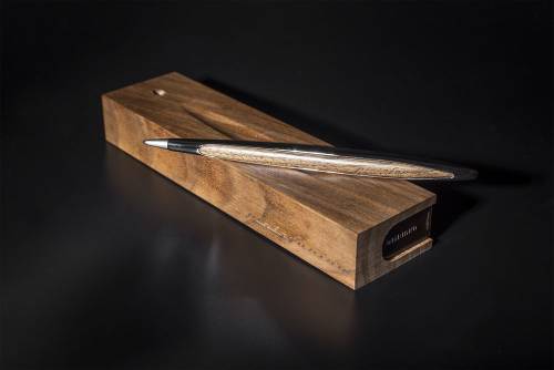 Шариковая ручка Cambiano Shiny Chrome Walnut фото 7 Шариковая ручка Cambiano Shiny Chrome Walnut фото 7