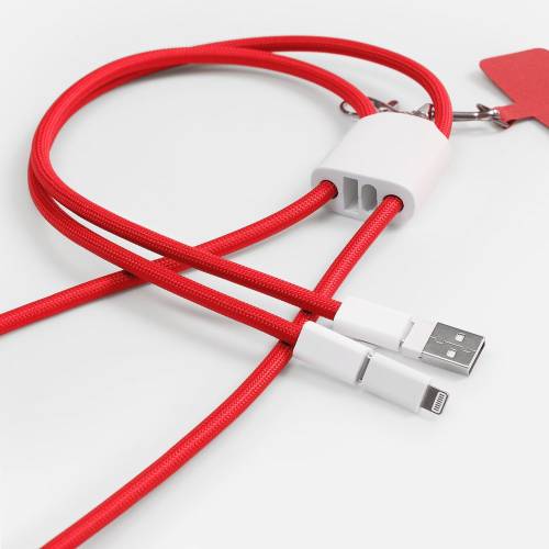 Кабель-ланьярд energyFlex Pro, красный фото 2