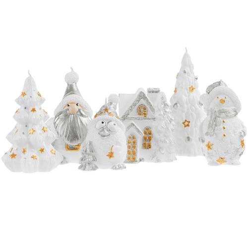 Свеча Christmas Twinkle, снеговик фото 6 Свеча Christmas Twinkle, снеговик фото 6