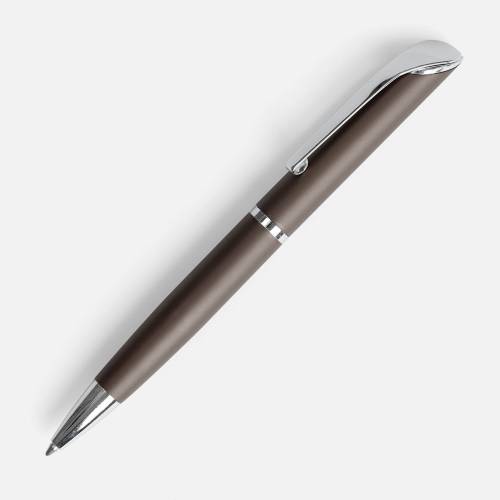 Ручка шариковая Glide, коричневая Ручка шариковая Glide, коричневая