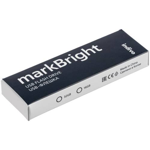 Флешка markBright с белой подсветкой, 16 Гб фото 10 Флешка markBright с белой подсветкой, 16 Гб фото 10