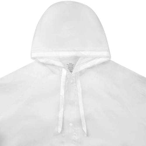 Дождевик RainDrop, белый фото 4