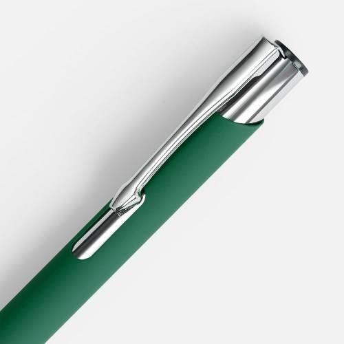 Ручка шариковая Keskus Soft Touch, зеленая фото 5 Ручка шариковая Keskus Soft Touch, зеленая фото 5