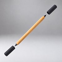 Вечный карандаш и ручка из бамбука Black bamboo