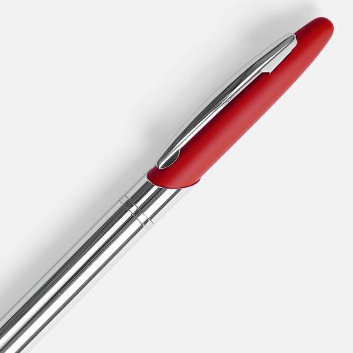 Ручка шариковая Dagger Soft Touch, красная фото 4 Ручка шариковая Dagger Soft Touch, красная фото 4