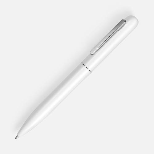Ручка шариковая Scribo, матовая белая фото 2 Ручка шариковая Scribo, матовая белая фото 2