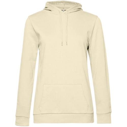 Толстовка с капюшоном женская Hoodie, светло-желтая фото 2 Толстовка с капюшоном женская Hoodie, светло-желтая фото 2