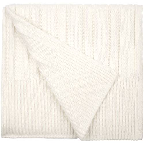 Шарф Knit Beat, белый (молочный) фото 2 Шарф Knit Beat, белый (молочный) фото 2