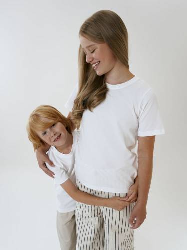 Футболка детская T-Bolka Kids, белая (белоснежная) фото 9 Футболка детская T-Bolka Kids, белая (белоснежная) фото 9