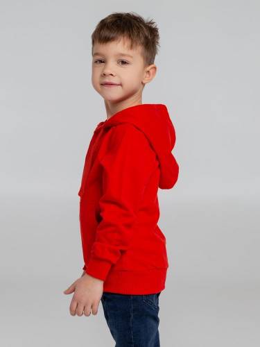Худи детское Kirenga Kids 2.0, красное фото 7 Худи детское Kirenga Kids 2.0, красное фото 7