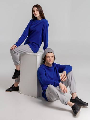 Свитшот унисекс BNC Inspire (Organic), ярко-синий фото 12 Свитшот унисекс BNC Inspire (Organic), ярко-синий фото 12