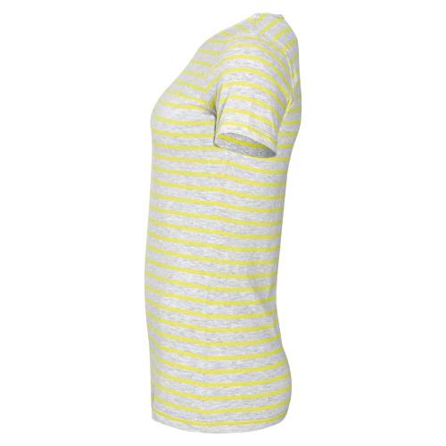 Футболка Miles Women серая с желтым фото 4 Футболка Miles Women серая с желтым фото 4