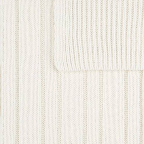 Шарф Knit Beat, белый (молочный) фото 5 Шарф Knit Beat, белый (молочный) фото 5