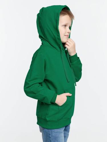 Худи детское Kirenga Kids 2.0, зеленое фото 8 Худи детское Kirenga Kids 2.0, зеленое фото 8