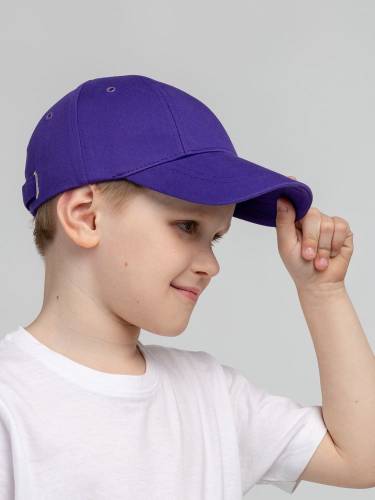 Бейсболка детская Capture Kids, фиолетовая фото 5 Бейсболка детская Capture Kids, фиолетовая фото 5