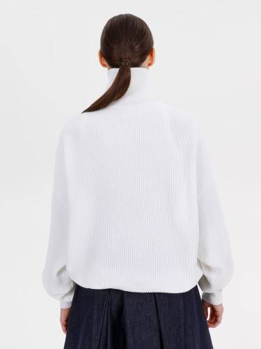 Джемпер Siluetti Birne, молочно-белый фото 7
