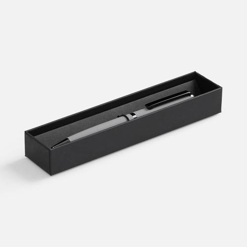 Ручка шариковая Inkish Gunmetal в футляре, серая фото 6 Ручка шариковая Inkish Gunmetal в футляре, серая фото 6