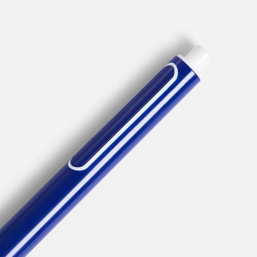 Ручка шариковая Outliner, синяя с белым фото 5 Ручка шариковая Outliner, синяя с белым фото 5