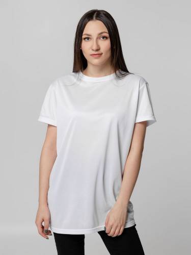 Футболка унисекс для сублимации Paint Tee, белая Футболка унисекс для сублимации Paint Tee, белая