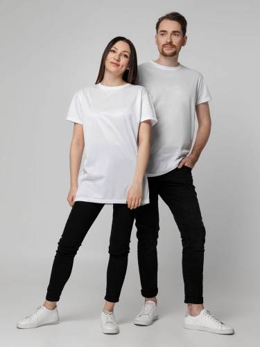 Футболка унисекс для сублимации Paint Tee, белая фото 13 Футболка унисекс для сублимации Paint Tee, белая фото 13