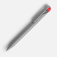 Ручка шариковая Prodir DS1 TMM Dot, серая с красным