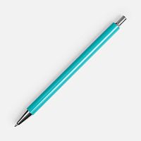 Ручка шариковая Slim Beam, бирюзовая