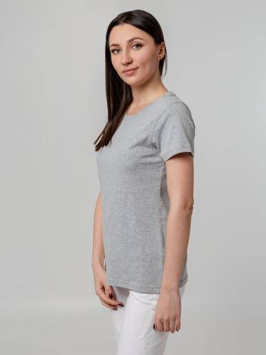 Футболка женская T-bolka Stretch Lady, серый меланж фото 13 Футболка женская T-bolka Stretch Lady, серый меланж фото 13