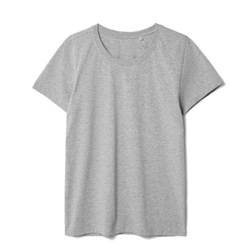 Футболка женская T-bolka Stretch Lady, серый меланж фото 2 Футболка женская T-bolka Stretch Lady, серый меланж фото 2