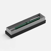Ручка шариковая Blade Soft Touch в футляре, зеленая