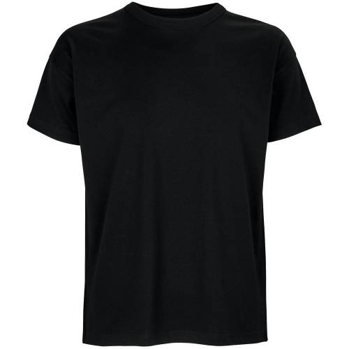 Футболка оверсайз мужская Boxy Men, черная фото 2 Футболка оверсайз мужская Boxy Men, черная фото 2