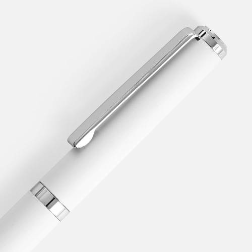 Ручка шариковая Inkish Chrome в футляре, белая фото 4 Ручка шариковая Inkish Chrome в футляре, белая фото 4