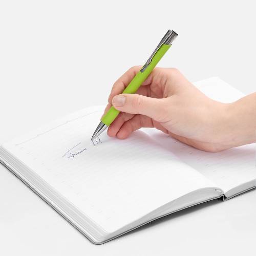 Ручка шариковая Keskus Soft Touch, зеленое яблоко фото 6 Ручка шариковая Keskus Soft Touch, зеленое яблоко фото 6