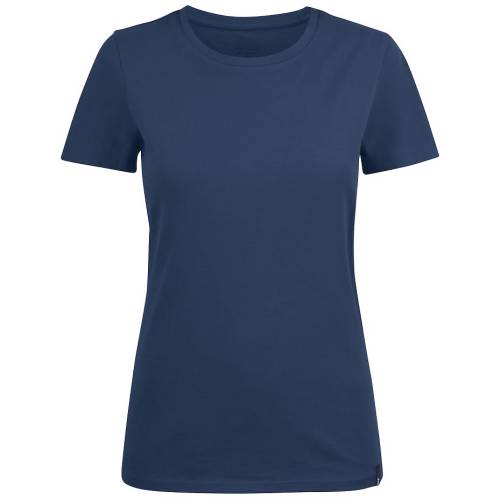 Футболка женская Ladies American U, синяя фото 2