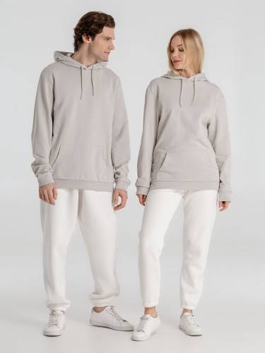 Толстовка с капюшоном унисекс Hoodie, дымчато-серая фото 17 Толстовка с капюшоном унисекс Hoodie, дымчато-серая фото 17