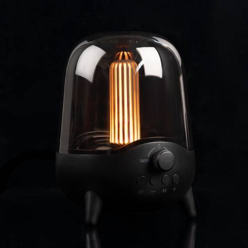 Беспроводная колонка с подсветкой soundFlicker, черная фото 2 Беспроводная колонка с подсветкой soundFlicker, черная фото 2