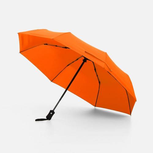Зонт складной Monsoon, оранжевый фото 2