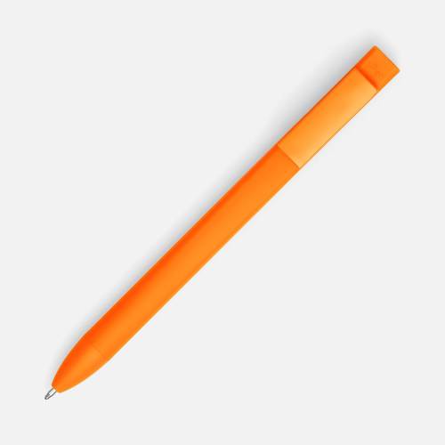 Ручка шариковая Swiper SQ Soft Touch, оранжевая фото 3