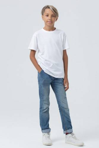 Футболка детская Regent Fit Kids, белая фото 7 Футболка детская Regent Fit Kids, белая фото 7
