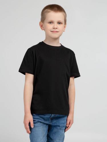 Футболка детская Regent Kids 150, черная фото 6 Футболка детская Regent Kids 150, черная фото 6